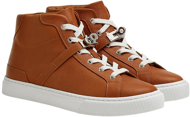 (W) HERMES Daydream High-Top 'Blanco Marrón' H222184Z-A33 Lookbook (W) HERMES Daydream High-Top 'Blanco Marrón' H222184Z-A33