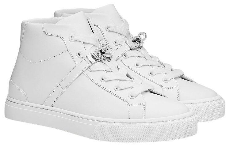 Lookbook (W) HERMES Daydream Kasut Kulit 'Putih' H212260Z-90