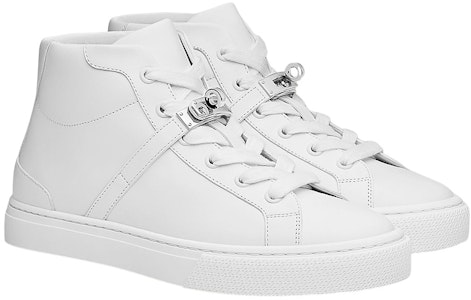 (W) HERMES Daydream Kasut Kulit 'Putih' H212260Z-90 Lookbook (W) HERMES Daydream Kasut Kulit 'Putih' H212260Z-90