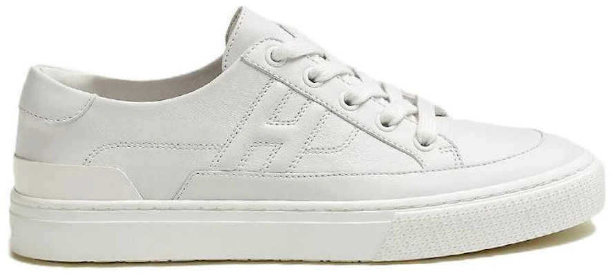 (W) HERMÈS Deep Low Blanc ''Sneaker en Cuir de Veau'' Fashion H212266Z-92 Order (W) HERMÈS Deep Low Blanc ''Sneaker en Cuir de Veau'' Fashion H212266Z-92