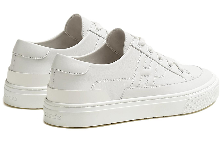 Purchase (W) HERMÈS Deep Low Blanc ''Sneaker en Cuir de Veau'' Fashion H212266Z-92