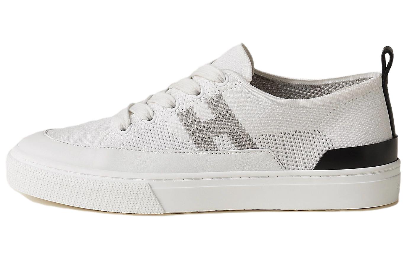 (Women) HERMES Deep White Low-Top Casual Sneakers. H231020Z 90