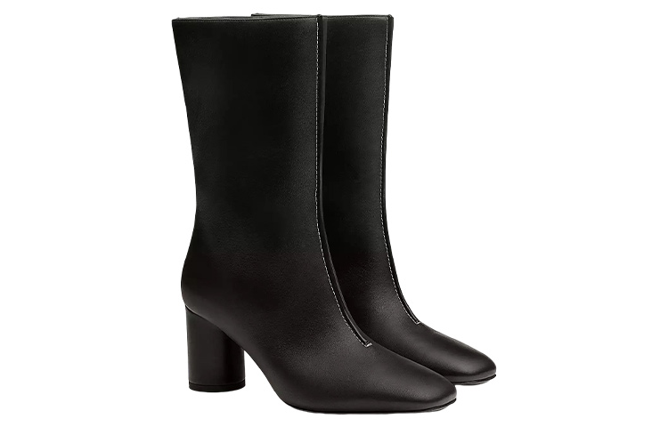 (W) HERMES Defile Leather Bootie 'Black Fashion' 圖 4