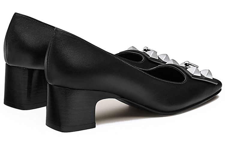 Purchase (W) HERMES Sepatu Hak Tinggi 'Kulit Hitam' H212026Z-02