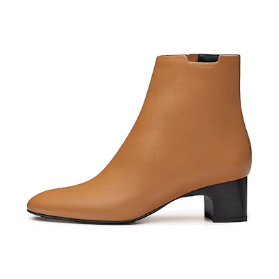 (W) HERMES Demarche Short Boot 'Brown Casual'