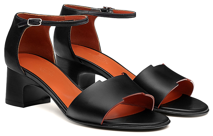 (W) HERMES Demoiselle 'Black Fashion Slide' 圖 3