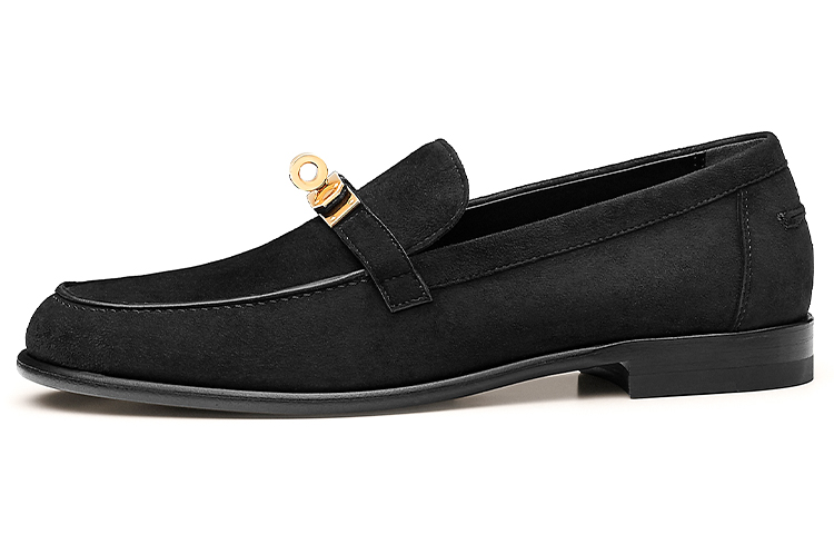 (Women) HERMES Destin 'Black Casual Loafer' H212116Z-V02