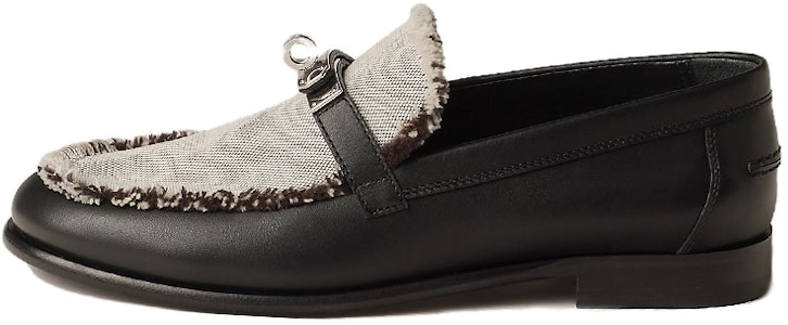 (W) 에르메스 데스탱 '그레이 블랙 태슬 캔버스' H231065Z-PN Buy (W) 에르메스 데스탱 '그레이 블랙 태슬 캔버스' H231065Z-PN