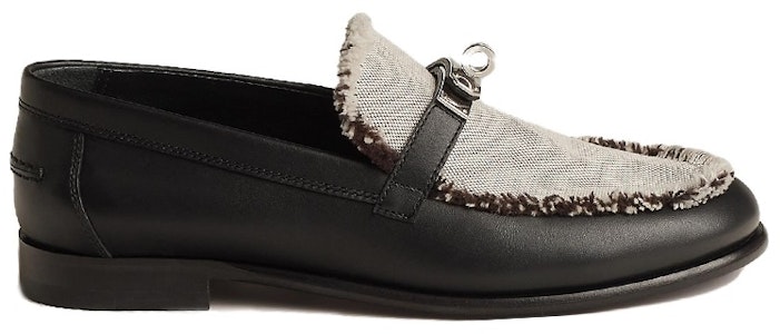 (W) 에르메스 데스탱 '그레이 블랙 태슬 캔버스' H231065Z-PN Order (W) 에르메스 데스탱 '그레이 블랙 태슬 캔버스' H231065Z-PN