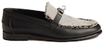 Order (W) HERMES Destin 'Kelabu Hitam Rumbai Kanvas' H231065Z-PN