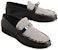 (W) HERMES Destin 'Kelabu Hitam Rumbai Kanvas' H231065Z-PN