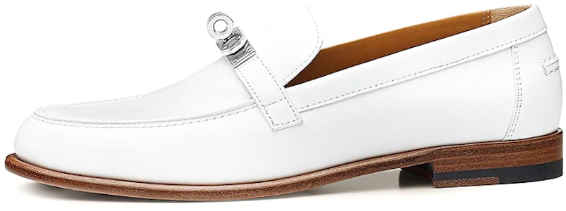 (W) HERMES Destin 'Sepatu Datar Kasual Putih' H212114Z-V90 Buy (W) HERMES Destin 'Sepatu Datar Kasual Putih' H212114Z-V90