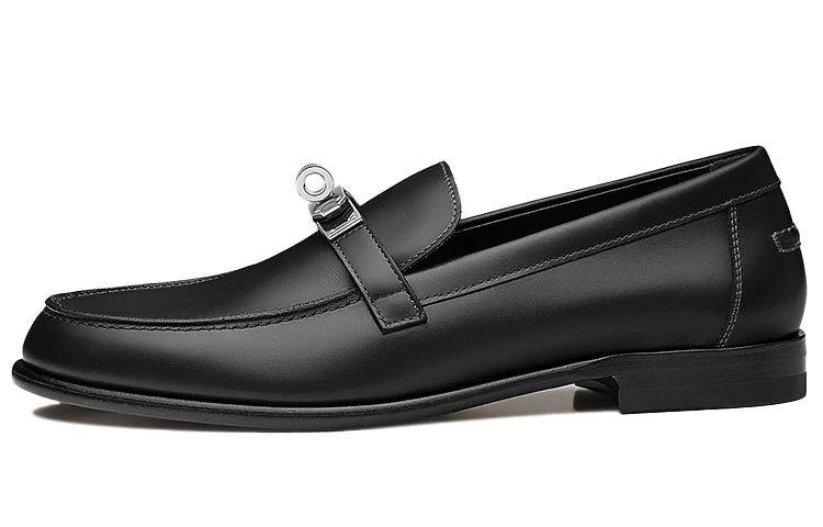 (Women) HERMES Destin Loafer 'Black Calfskin' H212114Z-02