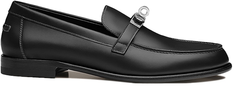 (W) HERMES Destin Mocasín 'Cuero Negro' H212114Z-02 Order (W) HERMES Destin Mocasín 'Cuero Negro' H212114Z-02