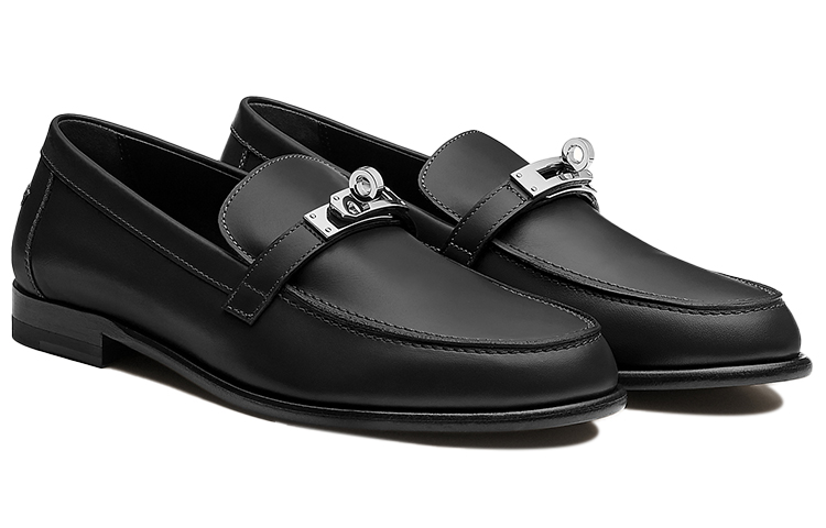 Lookbook (W) HERMES Destin Loafer 'Kulit Anak Lembu Hitam' H212114Z-02
