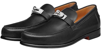 (W) 爱马仕 Destin 黑色小牛皮乐福鞋 H212963Z-A01 Lookbook (W) 爱马仕 Destin 黑色小牛皮乐福鞋 H212963Z-A01