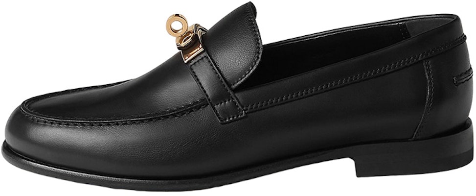 (Women) HERMES Destin Loafer 'Black Leather' H231067Z-02 Buy (Women) HERMES Destin Loafer 'Black Leather' H231067Z-02