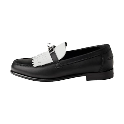 (W) HERMES Destin Loafer 'Black Leather'