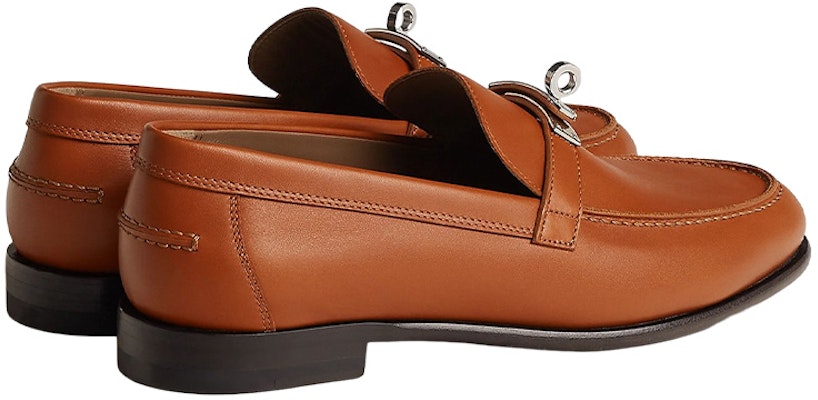 (W) HERMES 命运棕色皮革乐福鞋 H231066Z-A3 Lookbook (W) HERMES 命运棕色皮革乐福鞋 H231066Z-A3