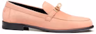 (W) HERMES Destin Loafer 'Dawn Pink' Kasut Lelaki Mewah Warna Merah Jambu Pudar H212116Z-V9M