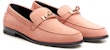 (W) HERMES Destin Loafer 'Dawn Pink' Kasut Lelaki Mewah Warna Merah Jambu Pudar H212116Z-V9M