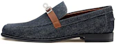 Buy (W) HERMES Destin Loafer 'Biru Denim' H221090Z-48