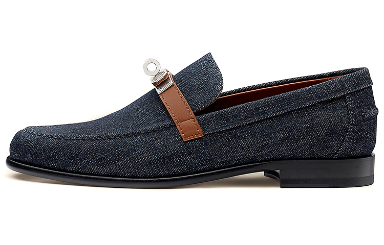 (Women) HERMES Destin Loafer 'Denim Blue' H221090Z-48