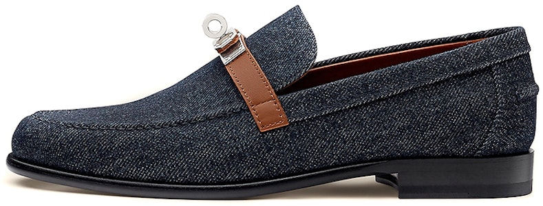 (W) HERMES Destin Loafer 'Biru Denim' H221090Z-48 Buy (W) HERMES Destin Loafer 'Biru Denim' H221090Z-48