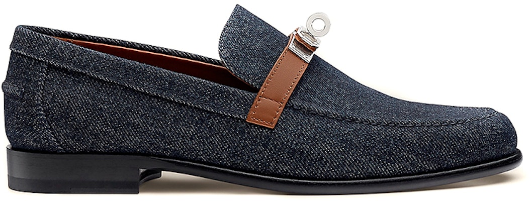 (W) HERMES Destin Loafer 'Biru Denim' H221090Z-48 Order (W) HERMES Destin Loafer 'Biru Denim' H221090Z-48
