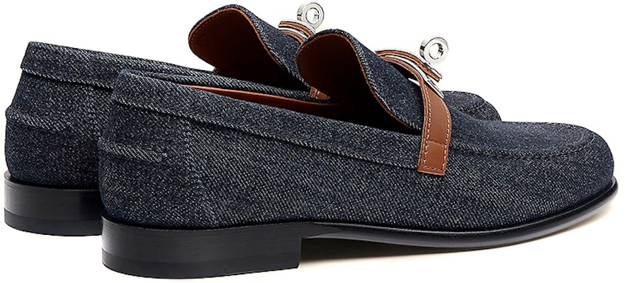 (W) HERMES Destin Loafer 'Biru Denim' H221090Z-48 Shop (W) HERMES Destin Loafer 'Biru Denim' H221090Z-48