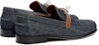 (W) HERMES Kasut Loafer Destin 'Denim Biru' H221090Z-48