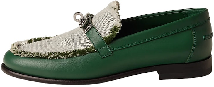 (W) 爱马仕Destin乐福鞋‘绿色时尚便鞋’ H231065Z-V1 Buy (W) 爱马仕Destin乐福鞋‘绿色时尚便鞋’ H231065Z-V1