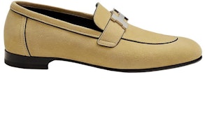 (W) HERMES Sepatu Loafer 'Khaki' Destin H222080Z-B5 Order (W) HERMES Sepatu Loafer 'Khaki' Destin H222080Z-B5