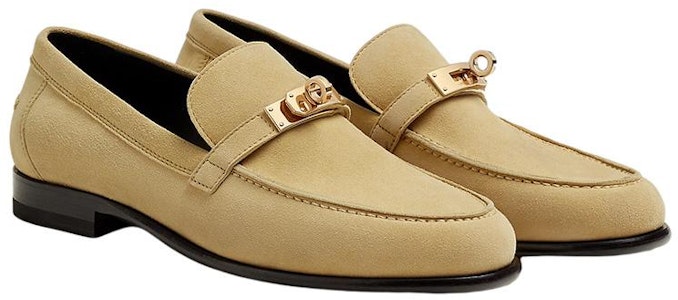 (W) HERMES Destin Mocasín 'Khaki' H222080Z-B5 Shop (W) HERMES Destin Mocasín 'Khaki' H222080Z-B5