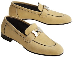 (W) HERMES Sepatu Loafer 'Khaki' Destin H222080Z-B5 Purchase (W) HERMES Sepatu Loafer 'Khaki' Destin H222080Z-B5