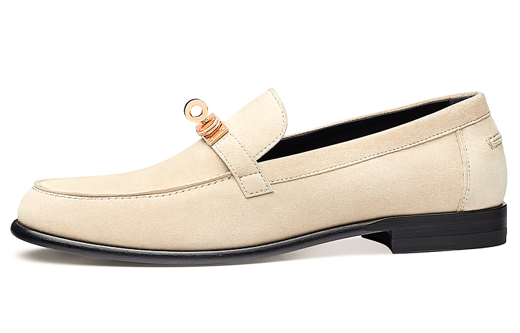 (Women) HERMES Destin Loafer 'Rubber White' H212116Z-VT8
