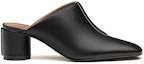 Order (W) HERMES Detail Mule 'Tumit Tebal Hitam' H212039Z-02