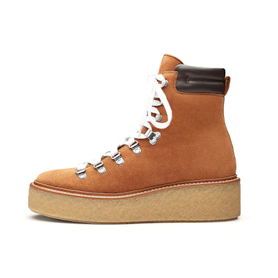 (W) HERMES Discovery Ankle Boot 'Camel Suede'