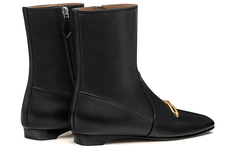 Lookbook (W) HERMES Stivaletto Dora in Pelle di Capra Nera H212037Z-02
