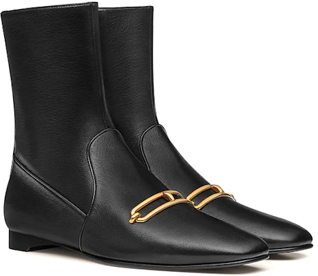 (W) HERMES Stivaletto Dora in Pelle di Capra Nera H212037Z-02 Shop (W) HERMES Stivaletto Dora in Pelle di Capra Nera H212037Z-02