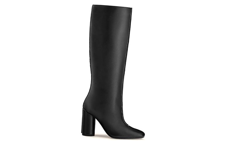 Order (W) HERMES But Kasut Dressage 'Kulit Anak Lembu Hitam' H212044Z-02