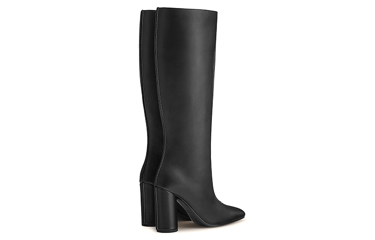 Shop (W) HERMES Dressuurlaars ''Zwart Kalfsleer'' H212044Z-02