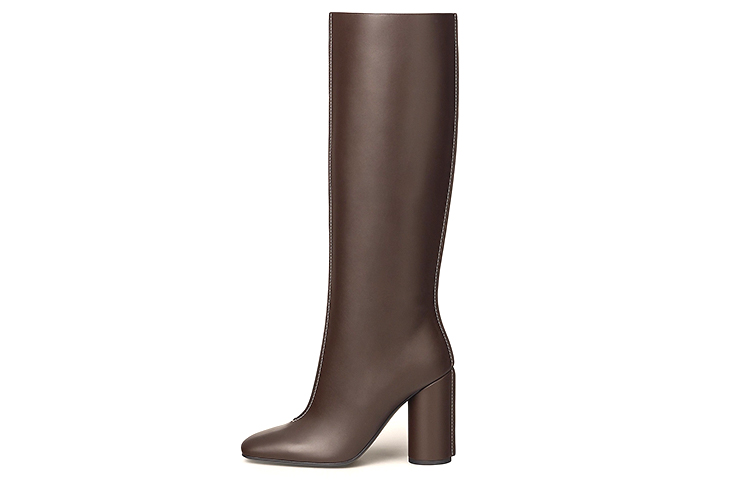 (Women) HERMES Dressage Boot 'Brown Calfskin' H212044Z-F9