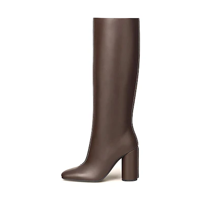 (W) HERMES Dressage Boot 'Brown Calfskin'