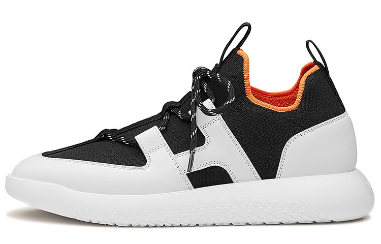 Buy (W) 爱马仕Duel黑白拼色 H212199Z-02