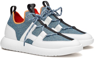 (W) HERMES Duel Low 'Putih Biru' H212200Z-48 Shop (W) HERMES Duel Low 'Putih Biru' H212200Z-48