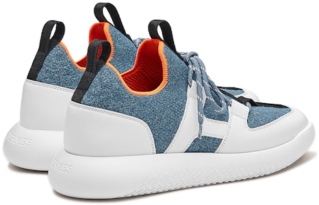 (Women) HERMES Duel Low 'White Blue' H212200Z-48 Purchase (Women) HERMES Duel Low 'White Blue' H212200Z-48