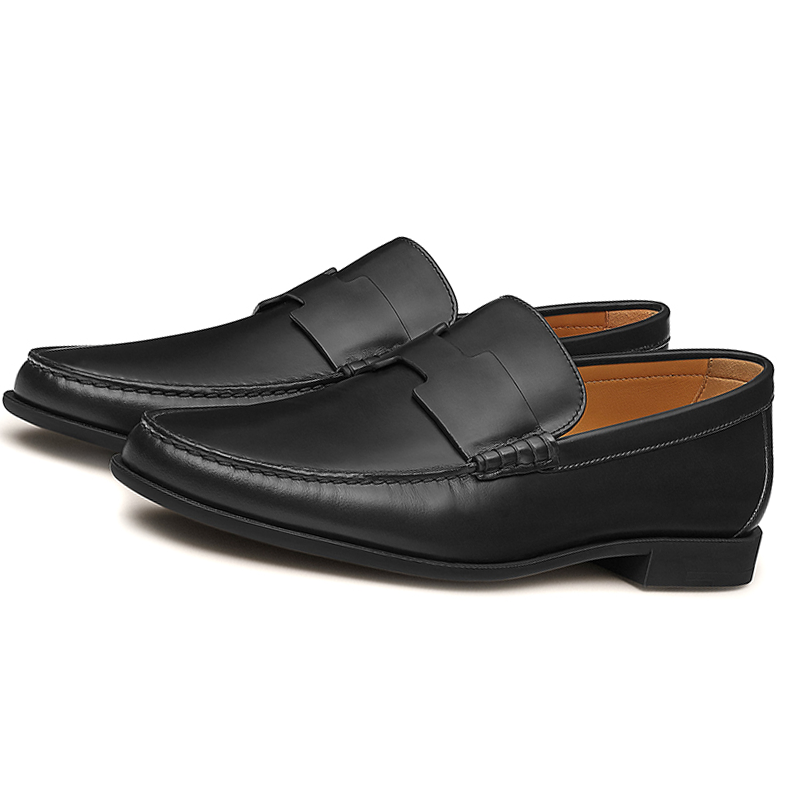 Lookbook (W) Mocassino HERMES Duke ''Nero Moda'' H212990Z-A01