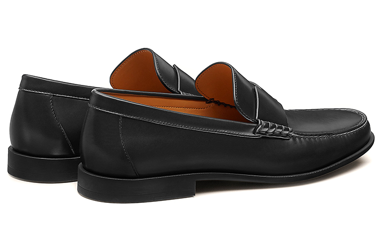 Purchase (W) Mocassino HERMES Duke ''Nero Moda'' H212990Z-A01