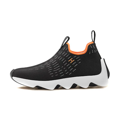 (W) HERMES Eclair Knit Sneaker Low 'Black'